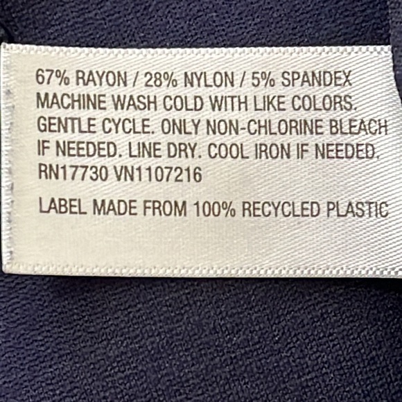 A New Day Women’s Pants Navy Blue Size XL - Picture 10 of 16